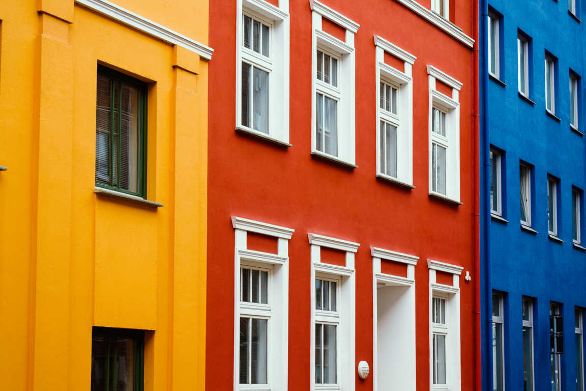 Psicología de los colores en las fachadas